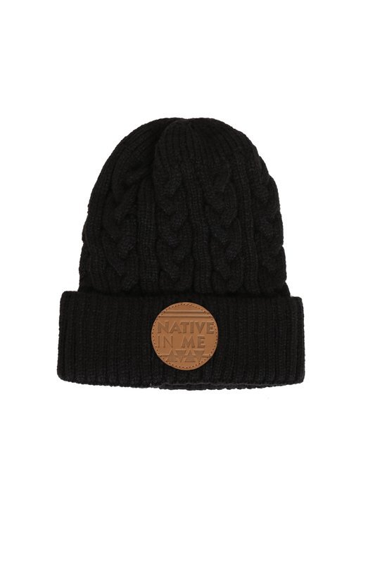 Black Knitted Hat