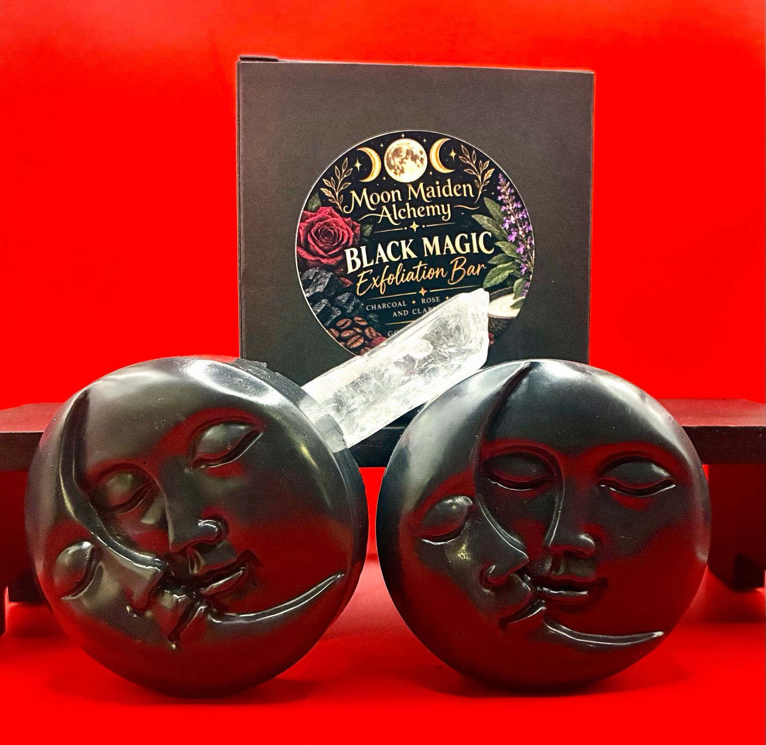 Black Magic exfoliating bar