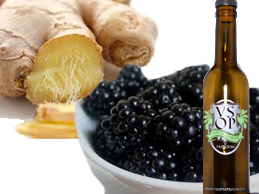 Blackberry Ginger Aged Dark Balsamic Vinegar