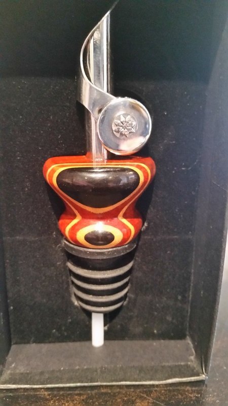 Ebony  Wooden Pour Spout