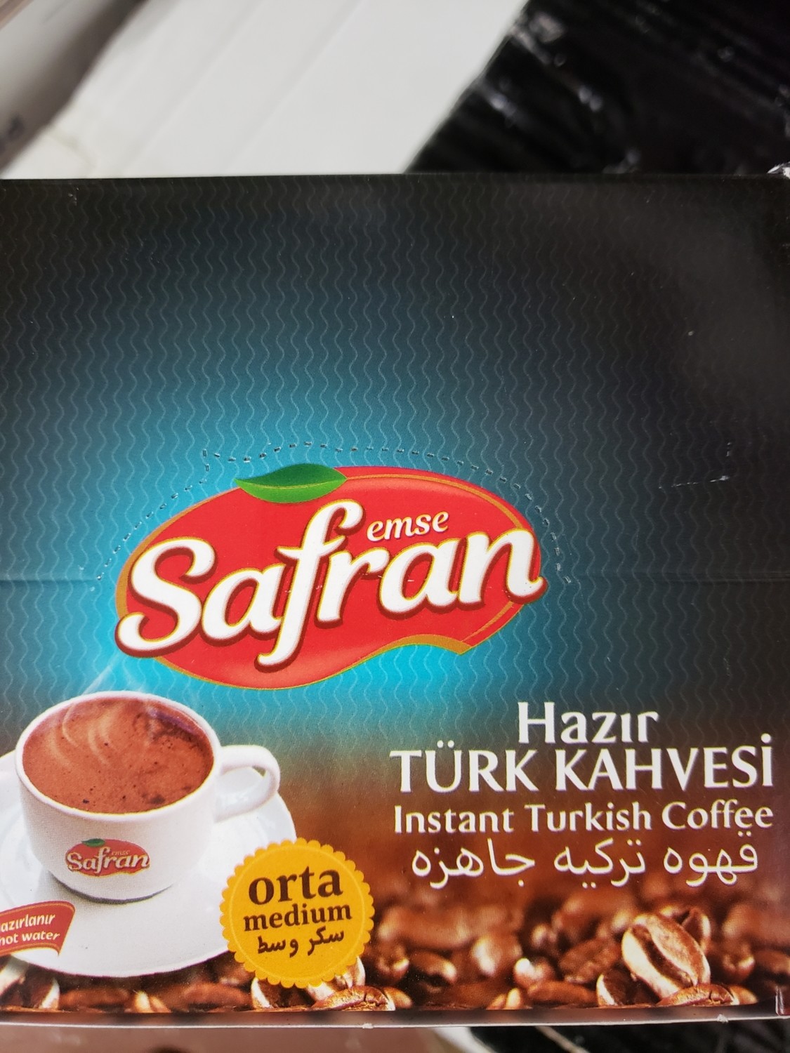 Safran Instant Turkish Coffee Medium Sugar