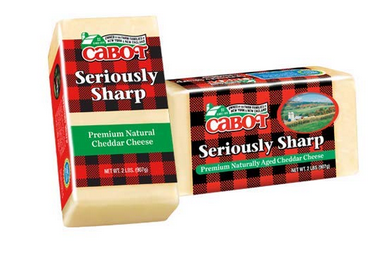 Cabot Seriously Sharp Cheddar Cheese 2lb