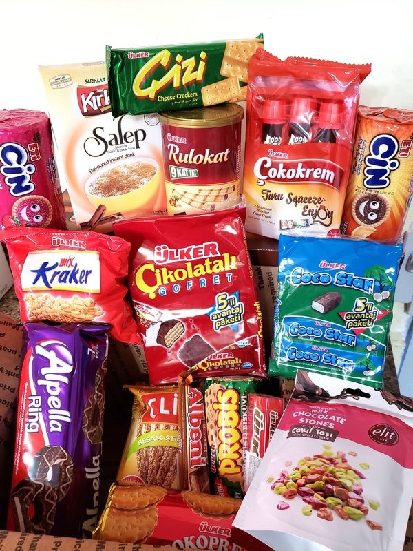 Turkish Snack Gift Packs Medium Or Large With Free Shipping