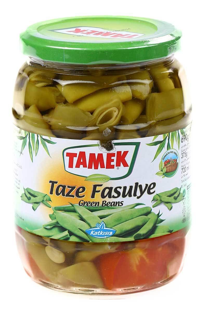 TAMEK Green Beans (Taze Fasulye) (Glass) 720mL