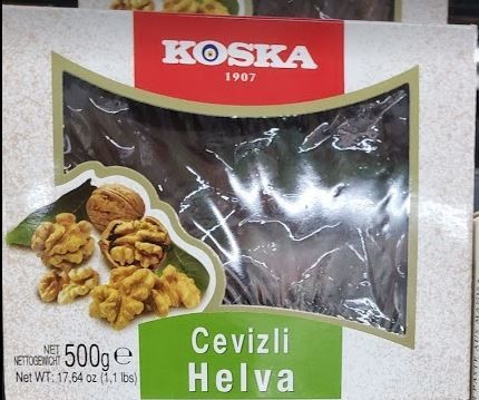 Koska Yaz Helvasi Cevizli Kakaolu - Helvah With Walnut