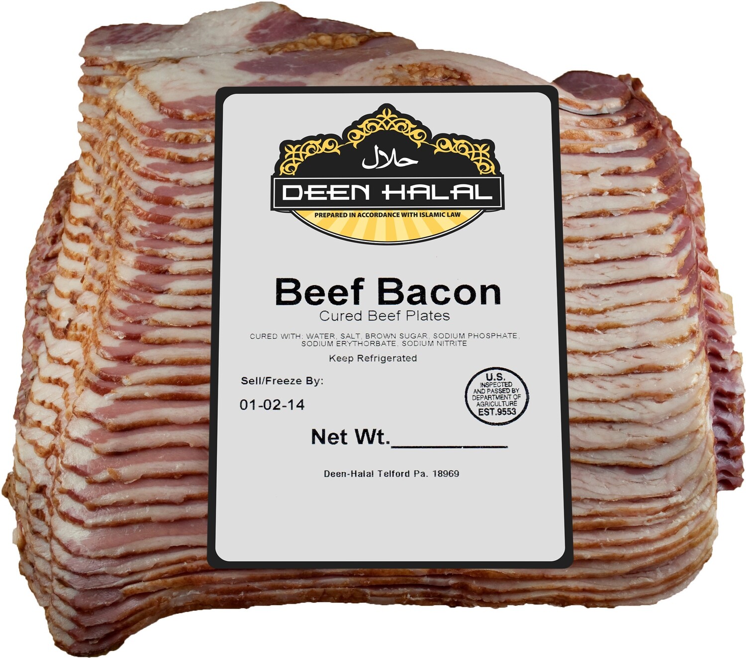 Beef bacon halal