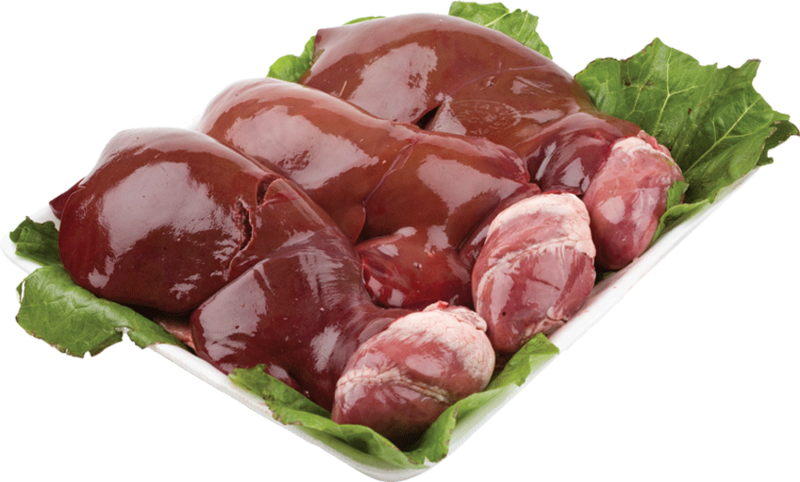 Fresh Halal Mixed Lamb Heart, Liver, Kidney ~4lb