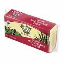 Organic Valley Mild Cheddar Cheese, 8 oz