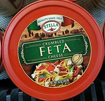 Stella Crumbled Feta Cheese 16oz