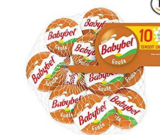 Mini Babybel Gouda Cheese, 7.5 Ounce 10 Pack