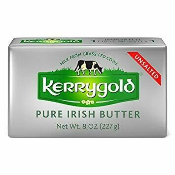 Kerrygold Pure Irish Butter Unsalted 4X 8oz