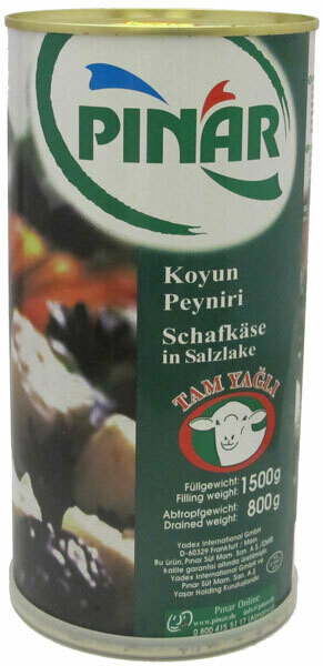 PINAR Sheep Feta Full Fat 800g