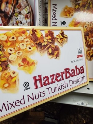 Hazerbaba Turkish Delight With Mixed Nuts Lokum