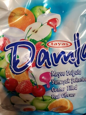 TAYAS Damla Sweeties Chewy Fruit Candy 350g