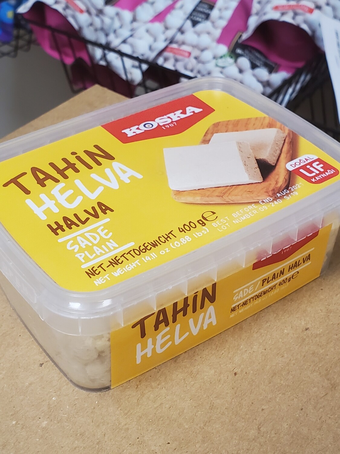 Koska Tahin Helva Halva Plain 400g