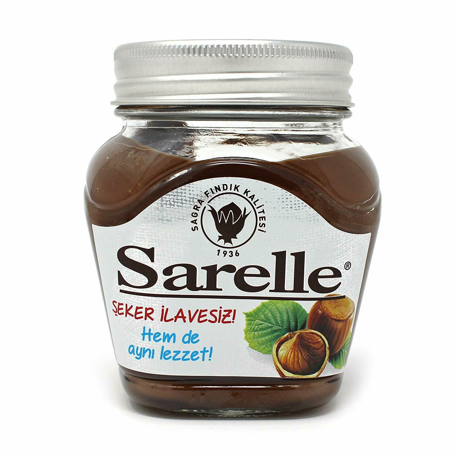 SARELLE Chocolate &amp; Hazelnut Spreads (Turkish) Sugar Free 350g / 12.3oz