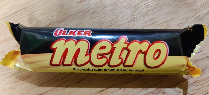 ULKER Metro With Caramel &amp; Nougat 40g