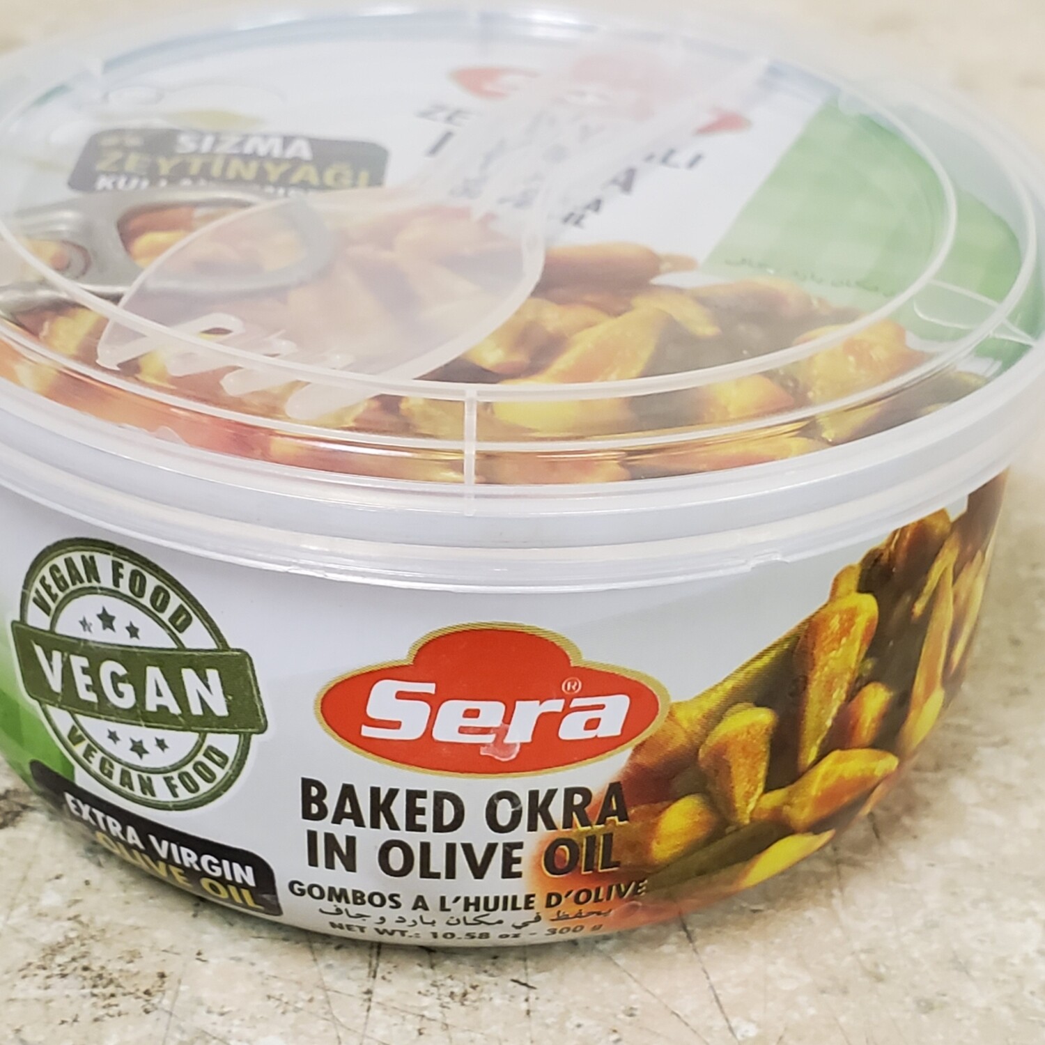 SERA Baked Okra In Olive Oil 300g - Zeytinyagli Bamya