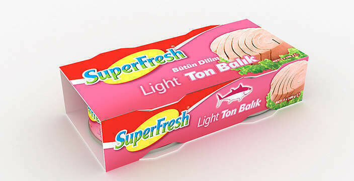 SUPERFRESH Tuna Fish LIGHT 2x160gr