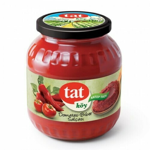TAT Koy Usulu Tomatoes &amp; Peppers Mixed Paste 1700g Antep Usulu Karisik Salca