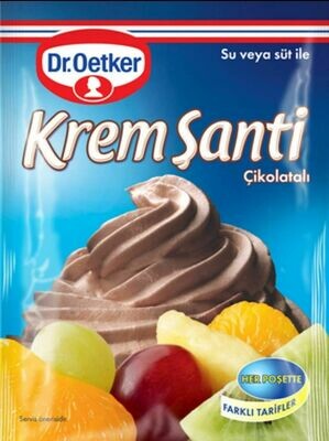 Dr. Oetker Whipped Cream With Chocolate (Krem Santi Cikolatali)