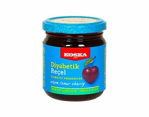 Koska Diabetic Sourcherry Molasses (Diabetik Visne Receli) 240g