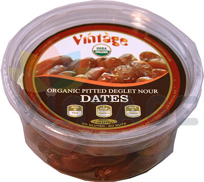 VINTAGE PITTED DATES ORGANIC -16oz
