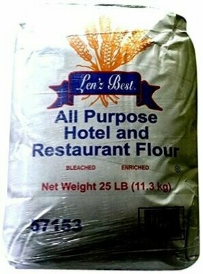 Len&#39;z Best All Purpose Flour, 25 Pound
