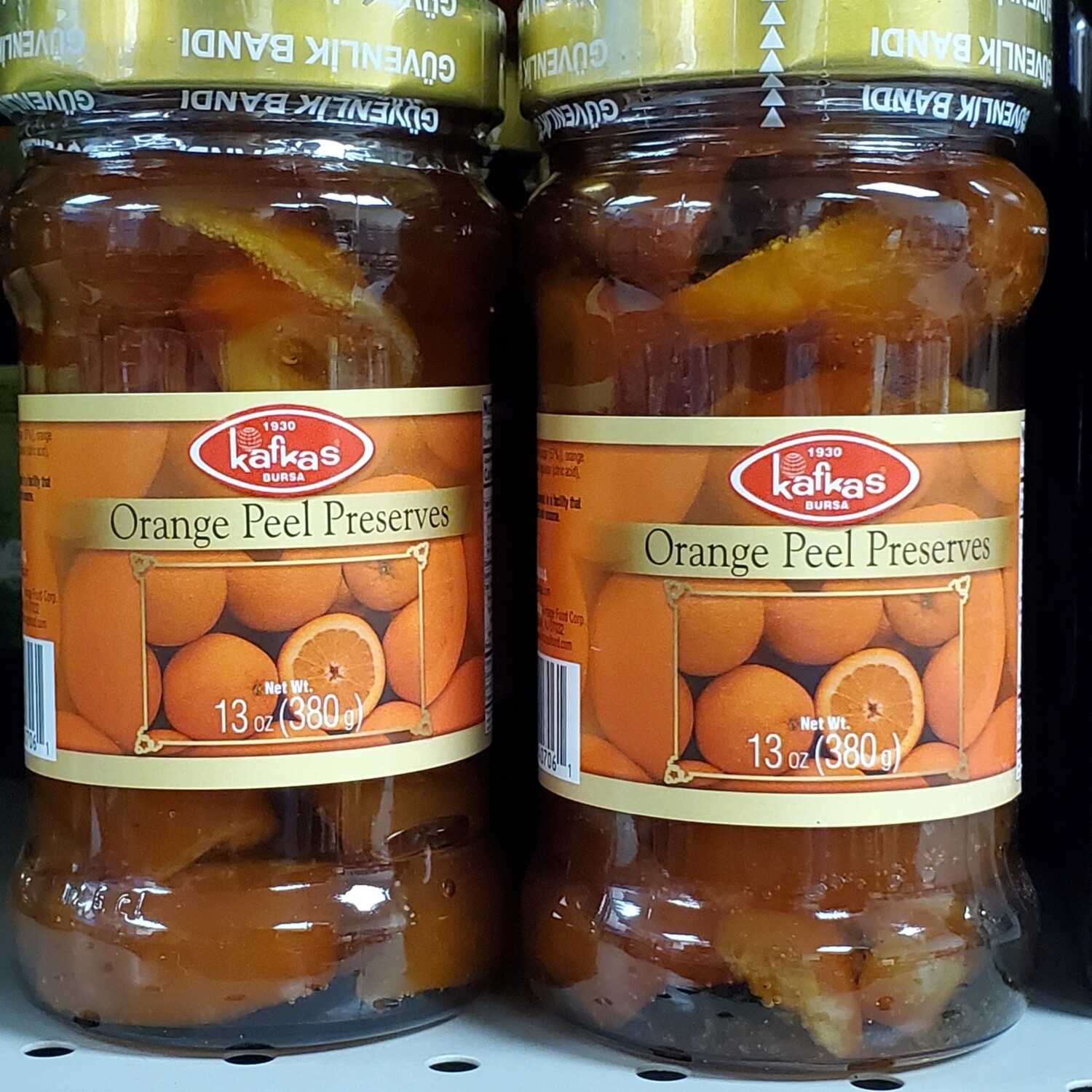 Kafkas Orange Jam Preserve Portakal Receli 380g