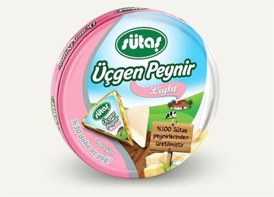 Sutas Light Triangle Cream Cheese 8x125gr Sutas Light Triangle Cream Cheese 8x125gr