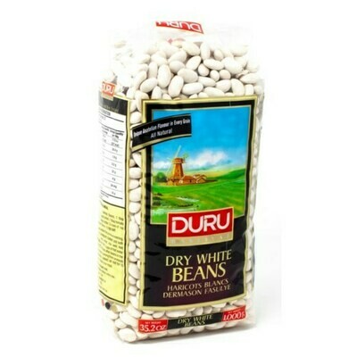 Duru White Kidney Beans Dermason Fasulye 1kg