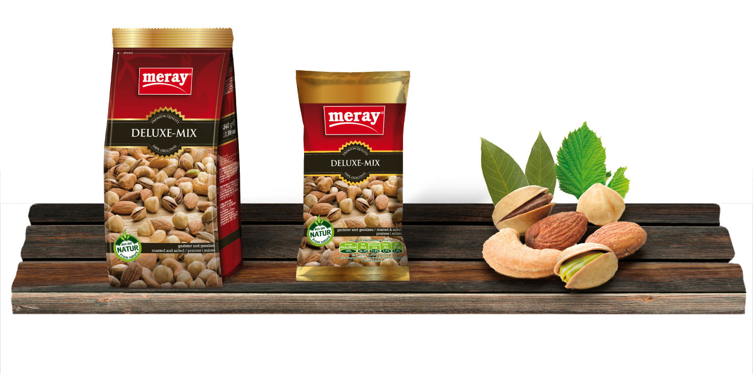 Meray Deluxe Mixed Nuts 150g Salted &amp; Roasted