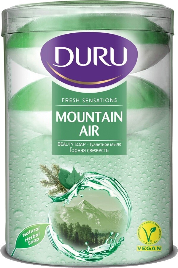 DURU SOAP FRESH SENSATION MOUNTAIN PVC 110Gx4