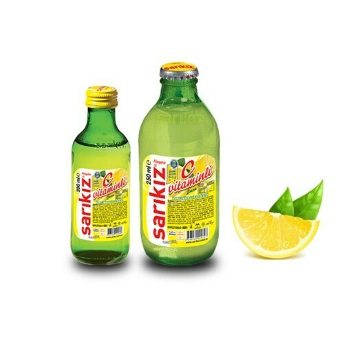 SARIKIZ Mineral Water Plain Sparkling Vitamin C Plus Water 200mL x 6pcs