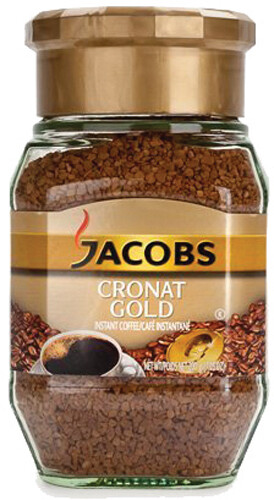 JACOBS CRONAT GOLD INSTANT COFFEE - GLASS 100G
