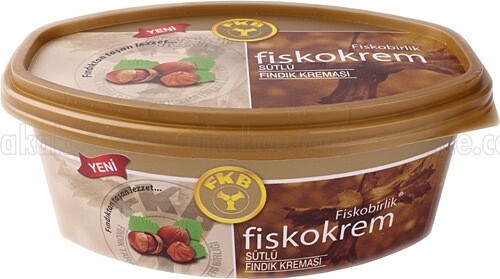 FISKOBIRLIK Fiskokrem Hazelnut Paste with Milk 400g