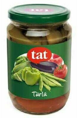 TAT Mixed Vegetables Turlu Konserve 660g 720mL Glass