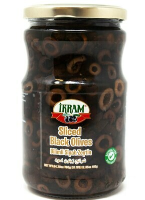 Ikram SLICED BLACK OLIVES 350GR