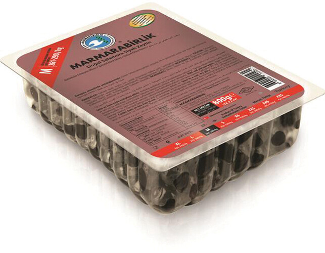 MB Marmara Birlik Gemlik Black Olives M Super 800g