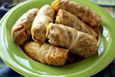BALKAN VALLEY STUFFED CABBAGE LEAVES WITH RICE 300GR