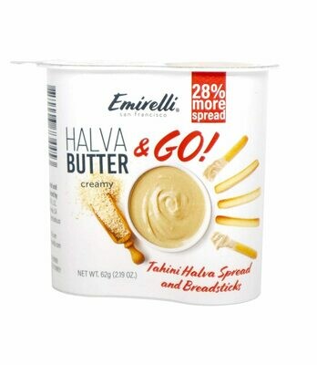 Emirelli, Tahini Halva Butter & Breadstick 62gr