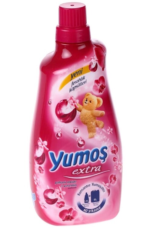 Yumos Laundry Fabric Softener Extra Concentrated Orchide 1440 ML