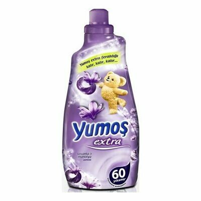 Yumos Laundry Fabric Softener Extra Concentrated Lavender 1440 ML