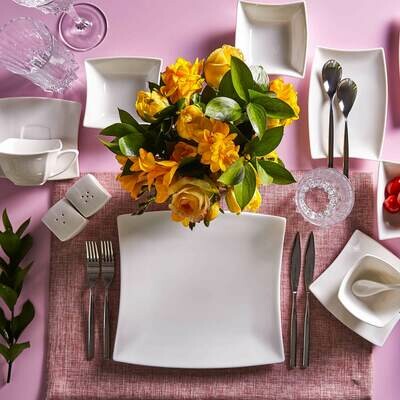 KARACA Perfect White 32 Piece Breakfast Set