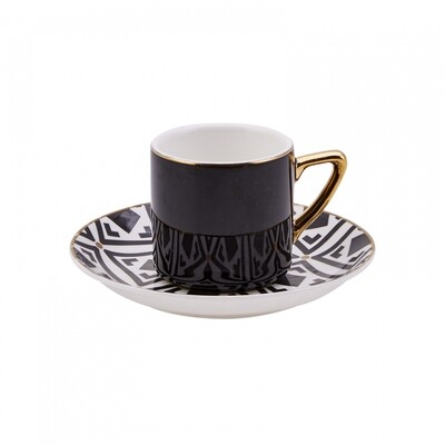 KARACA Monochrome 4 Kisilik Kahve Fincan Takimi (Turkish Coffee Set For 4)