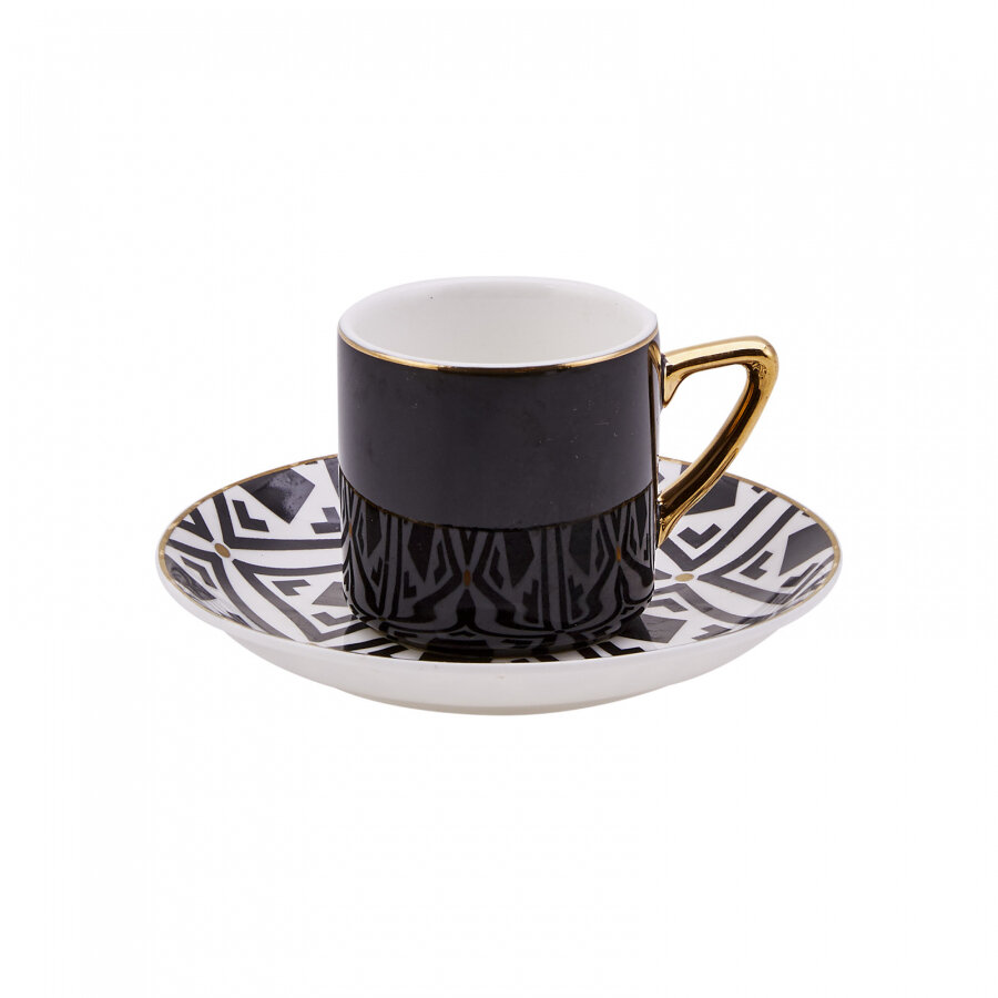 KARACA Monochrome 4 Kisilik Kahve Fincan Takimi (Turkish Coffee Set For 4)