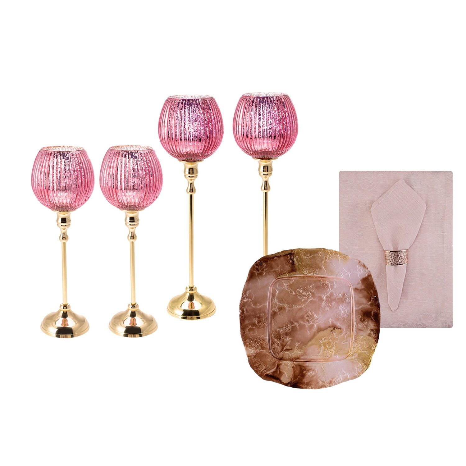 KARACA Purple 23 Piece Accessory Set