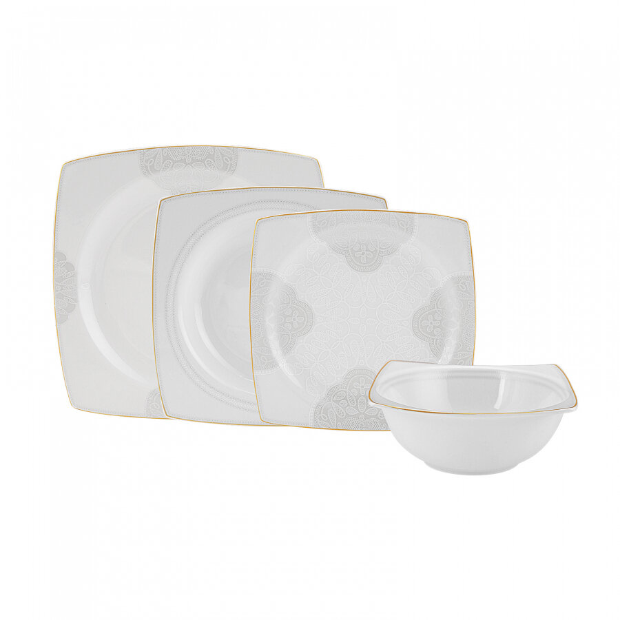 EMSAN Catalina 6 Person Dinnerware Square