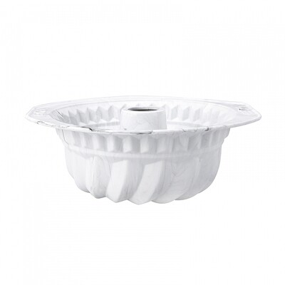 KARACA White Marble Silicon Yuvarlak Cake Mold 22cm