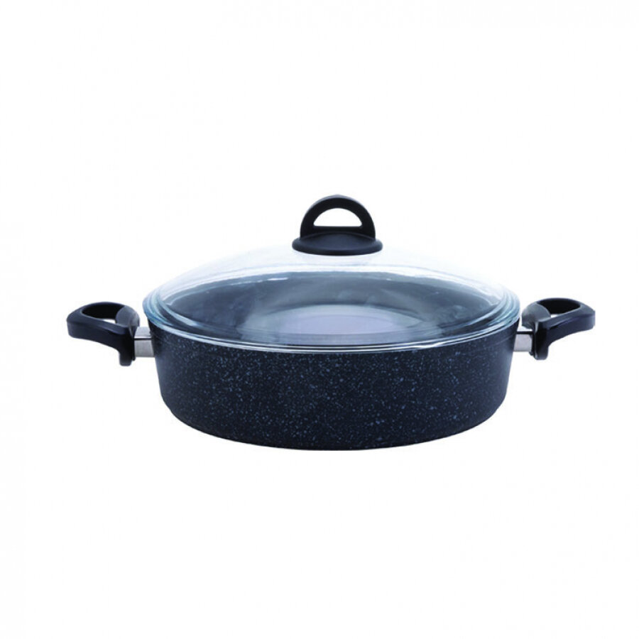KARACA Dark Stone Bio Granit 26cm Karniyarik Pot